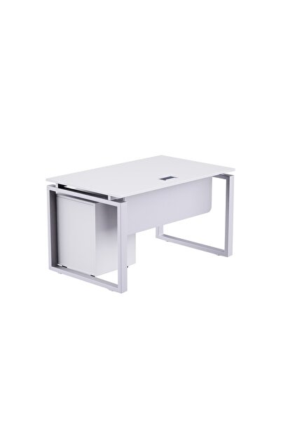 Mahmayi Carre 5112 White Modern Workstation