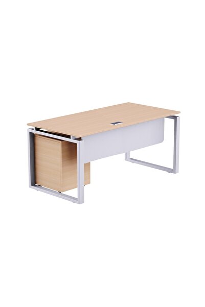 Mahmayi Carre 5114 Oak Modern Workstation