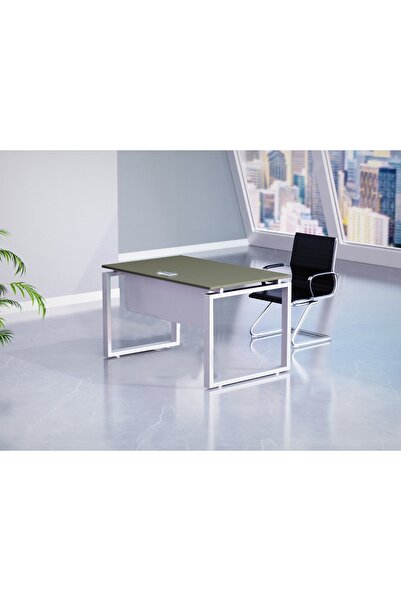 Mahmayi Carre 5114 Modern Workstation without Drawer  Desk Grey Ideal for Home