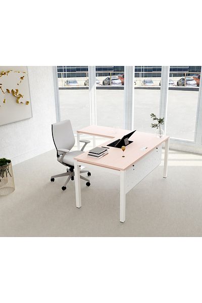 Mahmayi Figura 72-18L oak Modern Workstation without Drawer