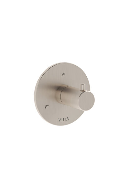 VitrA Origin A4285934 Ankastre 3 Yollu Yönlendirici, Sıva Üstü Grubu, Fırçalı...