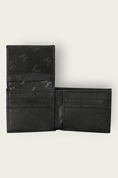 Modica Γνήσιο δερμάτινο πορτοφόλι ανδρικό με θήκη για κάρτες, θήκη ταυτότητας, κλασικό δώρο μαύρο πορτοφόλι Venice