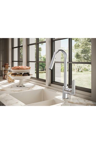 Artema A42742 Model Sink Chrome Kitchen Faucet - Root Round