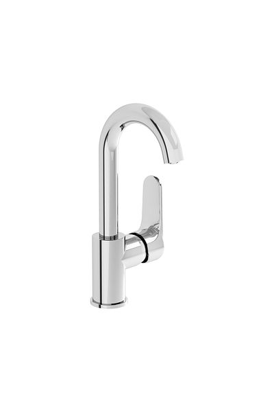 Artema Root Round A42754 Swivel Spout Sink Faucet, Chrome
