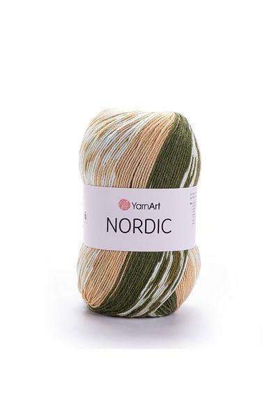 Yarnart Nordic Marbled Χέρι Πλεκτό Νήμα Ebruli-651