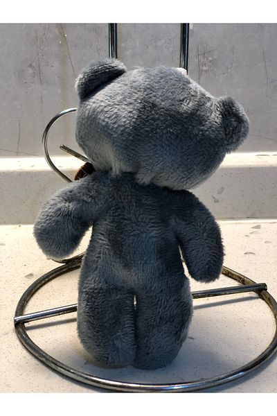 TOPROCKSTORE 12cm Cute Teddy Bear Plush Toy - Keychain, Sleeping Companion Gift