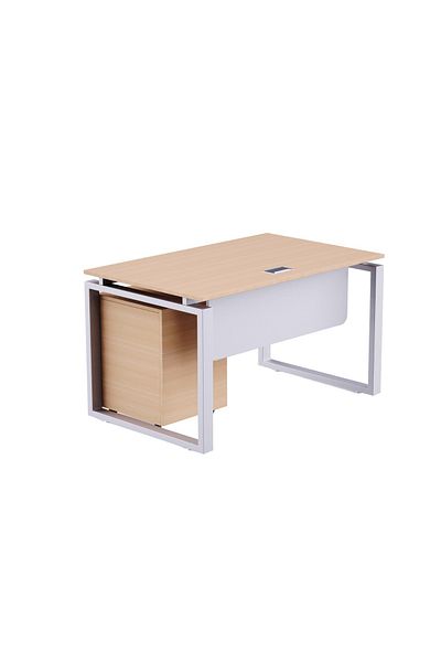 Mahmayi Carre 5112 Oak Modern Workstation