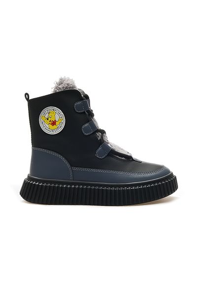 Haribo Harıbo Girls Casual Furry Daily Boots (28-33) 24k Hrbftw707 Fk Smoked