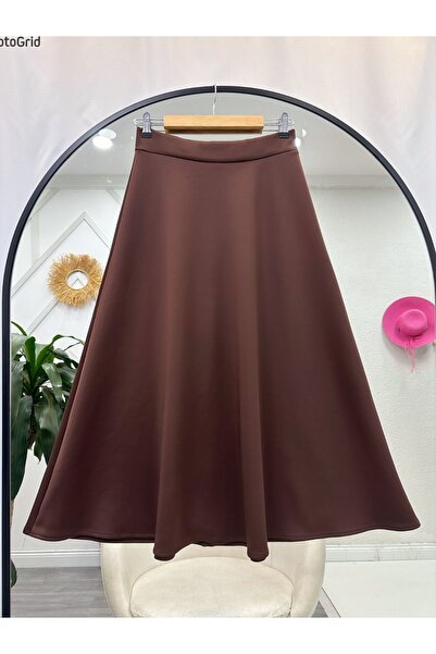 YEDİLALE Puf scuba Kloş φούστα