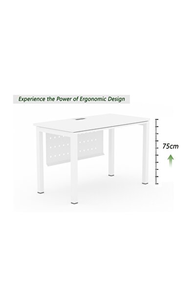 Mahmayi Figura 72-14 white Modern Workstation without Drawer