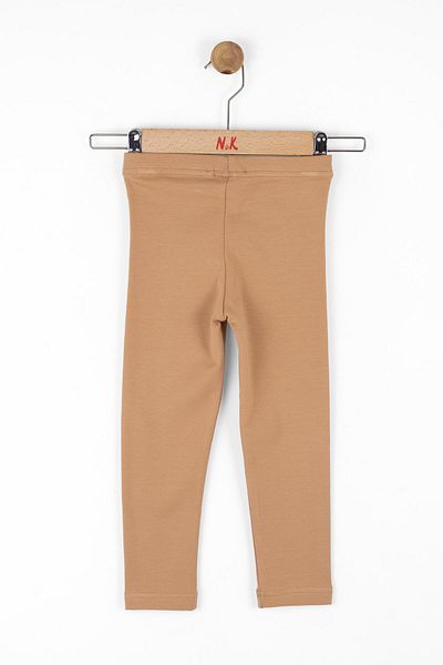 NK Tuna Tights for Girls 4-8 Years - Camel