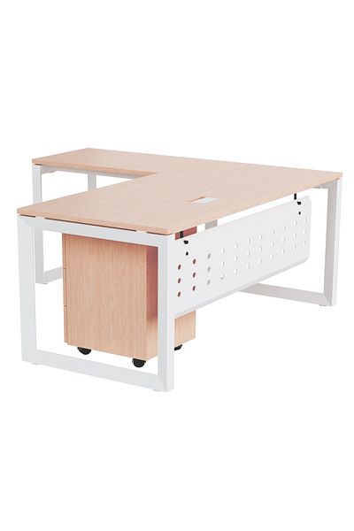 Mahmayi Vorm 136-14L Oak Modern Workstation