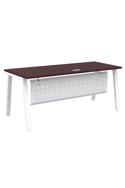 Mahmayi Bentuk 139-18 Apple Cherry Modern Workstation without drawer