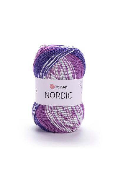 Yarnart Nordic Marbled Hand Knitting Yarn 658