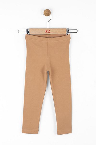 NK Tuna Tights for Girls 4-8 Years - Camel