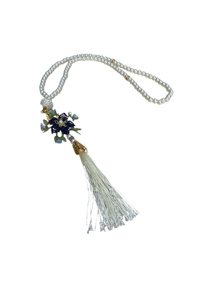 SERO TUHAFİYE İĞNE OYALI TESPİH/iNCİ/VAV/SERO TUHAFİYE ÇEYİZ