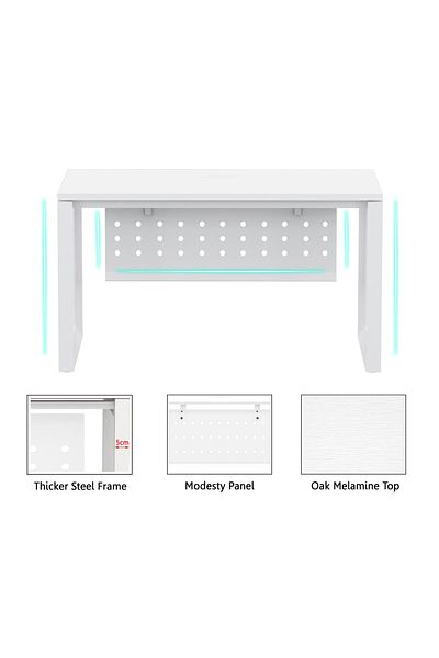 Mahmayi Vorm 136-16 white Modern Workstation without Drawer