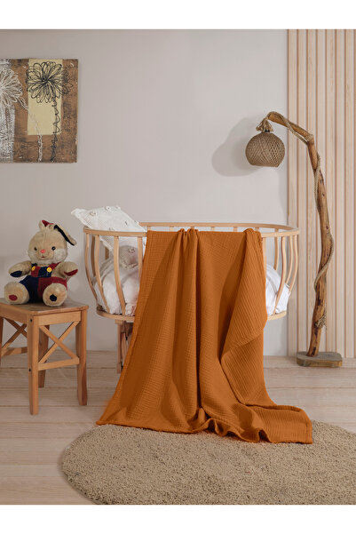 destinyhometex %100 Pamuk 4 Kat Muslin 100x120 Cm Bebek Yatak/kundak Örtüsü