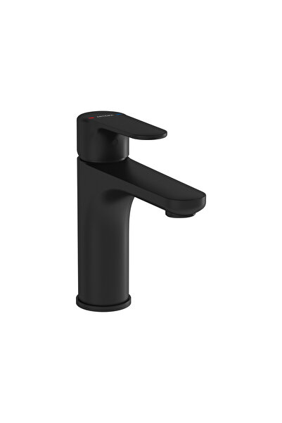 VitrA Artema Root Round A4270536 Lavabo Bataryası, Mat Siyah
