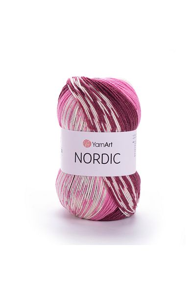 Yarnart Σχοινί πλεξίματος Nordic Marbled Hand 660