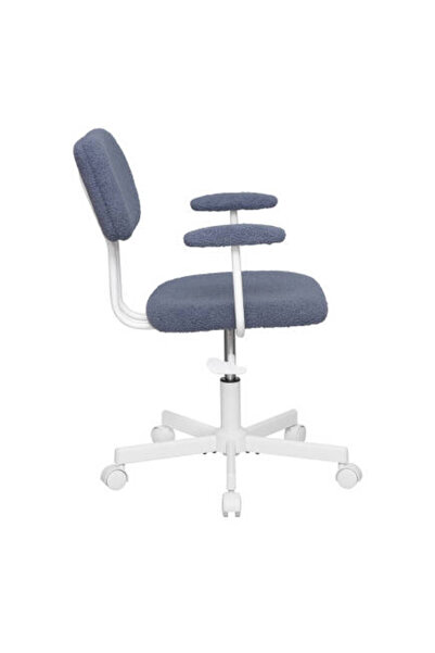 Adore Mobilya Teddy Ofis ve Çalışma Sandalyesi-Mavi 64x74-83x63 cm
