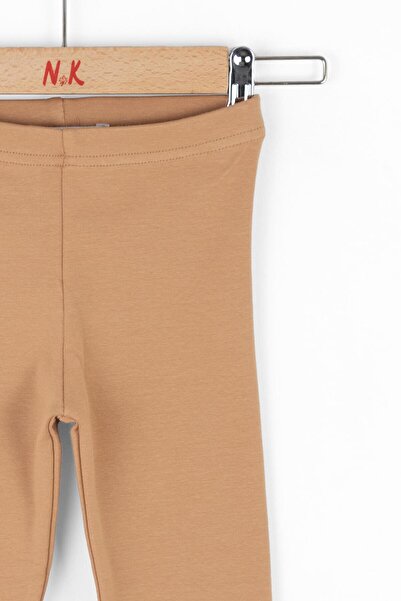 NK Girl's Tuna Leggings 4-8 Years Camel
