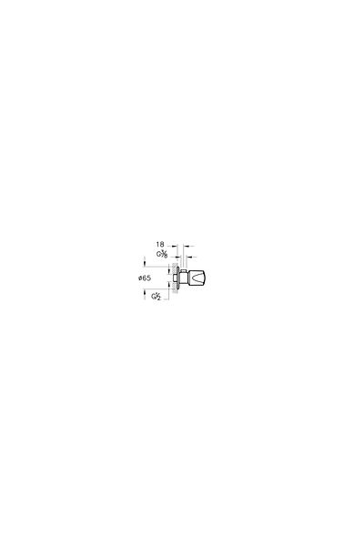 Artema A45206 Chrome Intermediate Faucet