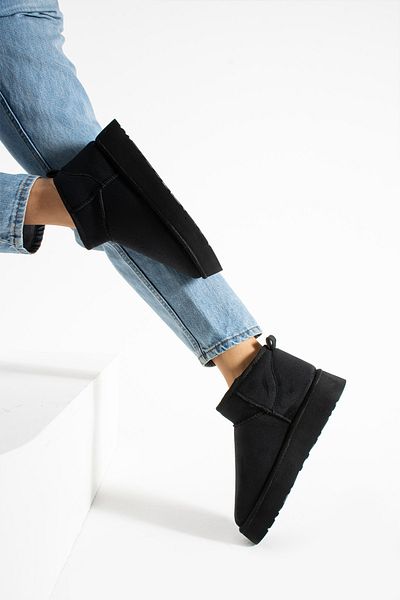 ALANCE Moli Mini Suede New Season Sheepskin Thick Sole Foot Length Women's Boots