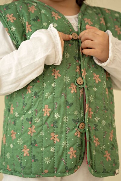 Kirazkids Yılbaşı Temalı Peluş Bebek Yeleği