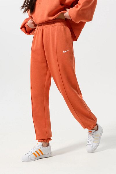 Nike Αθλητικά ρούχα Loose Fit Παντελόνι Φαρδύ και μακρύ πορτοκαλί αθλητικό παντελόνι