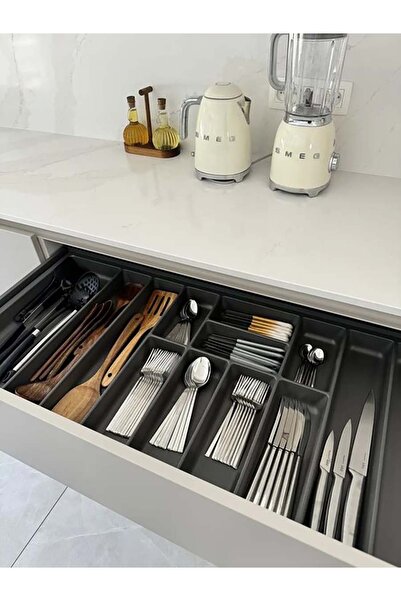 Home ÇEKMECE İÇİ KAŞIKLIK 55*49 GRİ