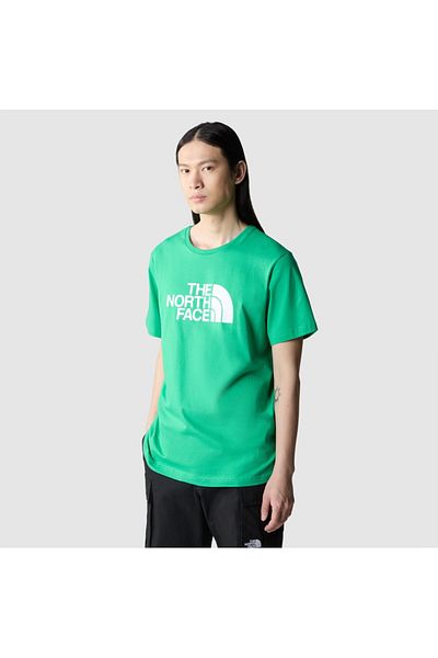 THE NORTH FACE Ανδρικό μπλουζάκι με πράσινη στρογγυλή λαιμόκοψη