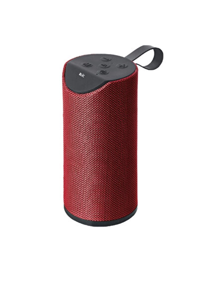 Blic Bls 01 Kırmızı Uzun Ses Bombası Bluetooth Hoparlör