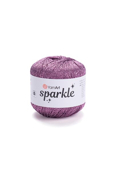 Yarnart SPARKLE Ροζ Πλεκτό Σχοινί - PINK-1334