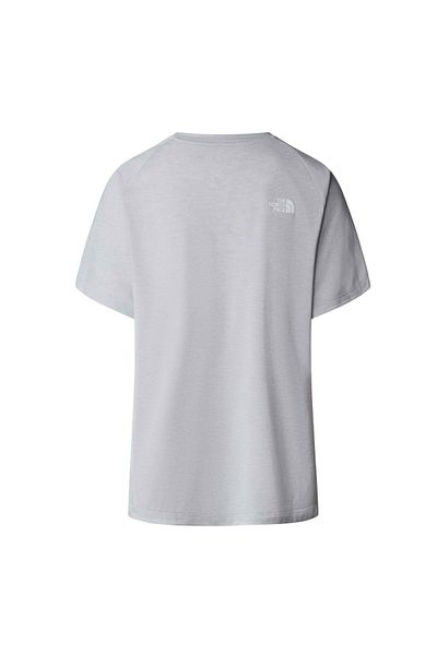 THE NORTH FACE Tricou de damă Foundation gri cu gât rotund