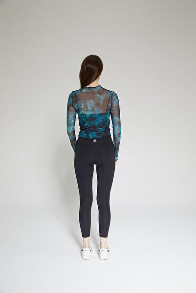 Chandraswear Green Women's Tulle Blouse - Nules