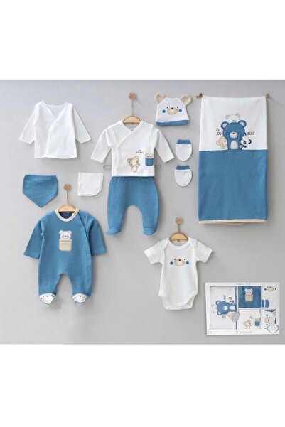 eyma home إصدار مستشفى لحديثي الولادة مصنوع من القطن بنسبة 100%، 10 قطع