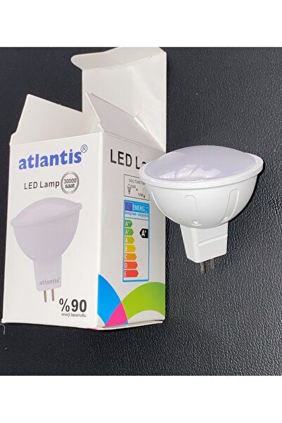 Atlantis Günışığı Çanak Ampul G5.3 Mr16 220v Led Ampul 1 Adet