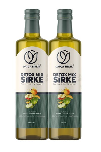 DATÇA BİRLİK 2 ADET DETOX SİRKESİ 500 ML.