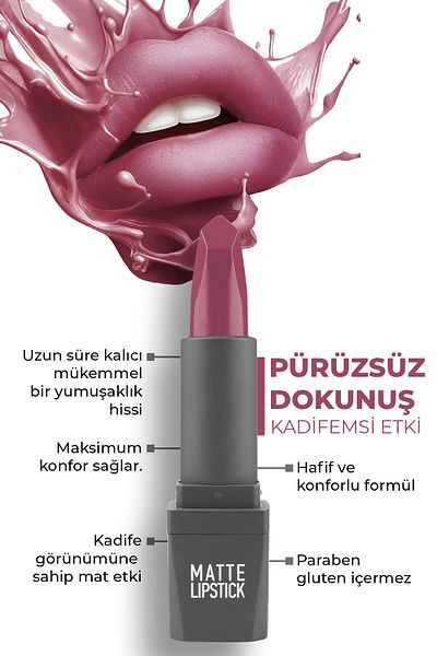 Alix Avien ALIX AVIEN MATTE LIPSTICK 416 BERRY