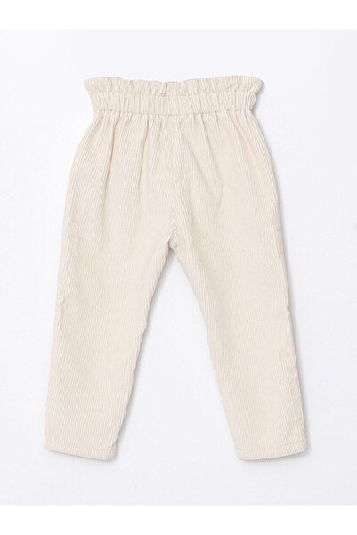 LC Waikiki LCW Kids Beli Lastikli Basic Kız Çocuk Pantolon