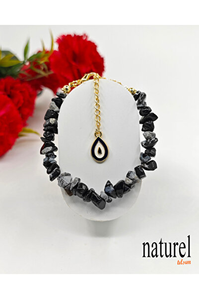 Naturel Tılsım سوار نسائي من حجر السج الثلجي المكسور