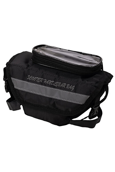 ebakbak Motosiklet Maxi Scooter Gidon Ara Çantası Navigasyon Dokunmatik Telefon Tutucu Motor Tur Çanta