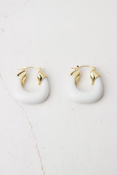 Modex Acrylic Basket Earrings