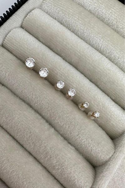 Modex Minimal Multiple Earrings Set