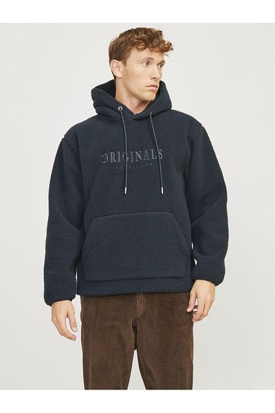 Jack & Jones 12263011   Jorfrederiksberg Teddy Sweat Hood Sn Men's Hoodie Sweatshirt