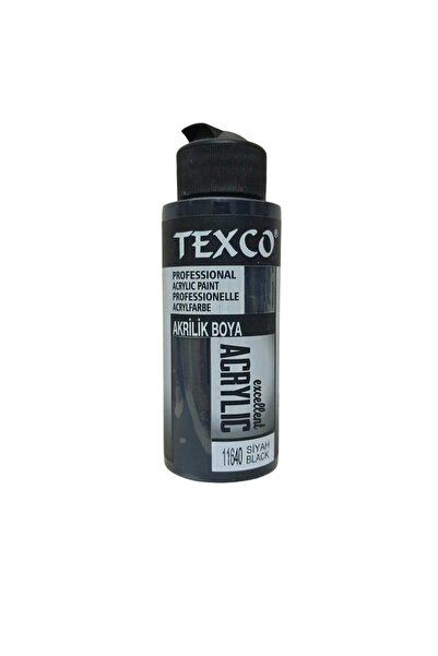 st koleksiyon hobi antika texco 110 Cc. Su Bazlı Akrilik Boya - Siyah