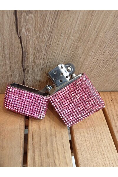 NESGIFT Pembe Taşlı Zippo Çakmak
