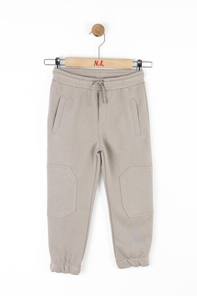 nk kids Nk Boy's Misty Παντελόνι Ηλικίας 4-8 Γκρι