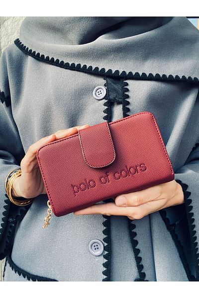 Çanta Trend Polo of Colors Embroidery Brand Written Wallet